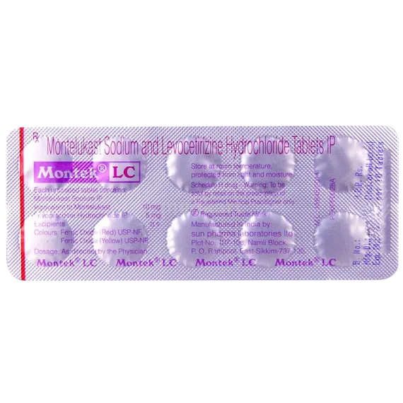 montek lc tablet 10's